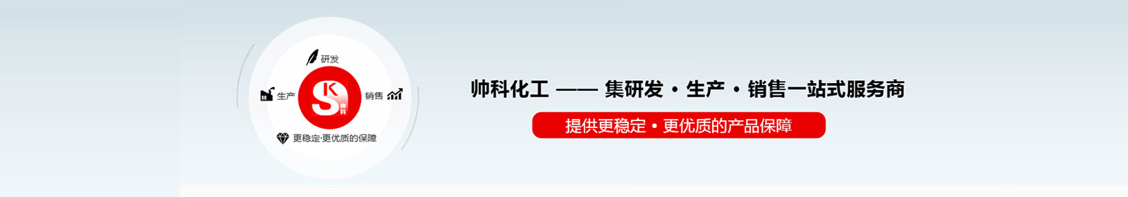 帥科化工研發、生產、銷售一站式服務